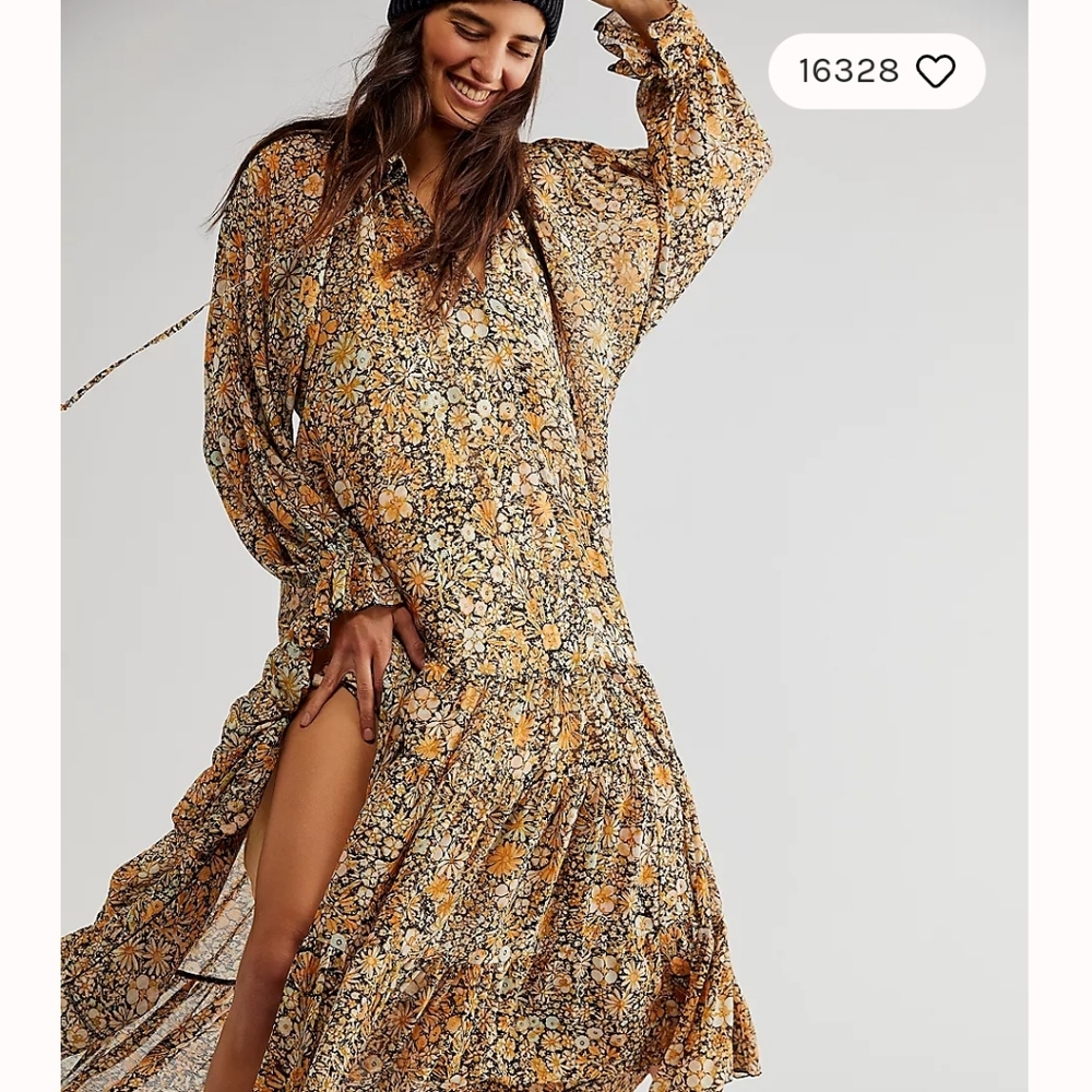 NWT Free People Feeling Groovy Maxi